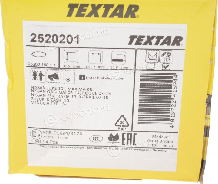 Textar 2520201