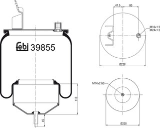 Febi 39855