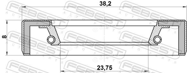 Febest 95FBY-26380808X