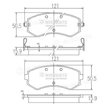 Nipparts J3601060