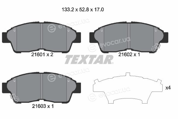 Textar 2160101