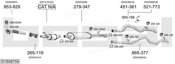 Bosal SYS08759