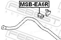 Febest MSB-EA6R