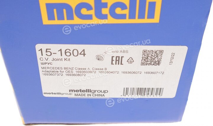 Metelli 15-1604