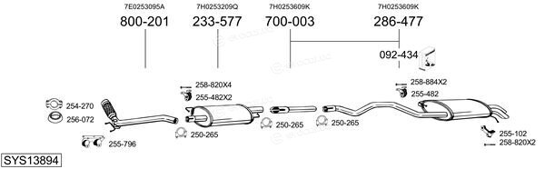 Bosal SYS13894