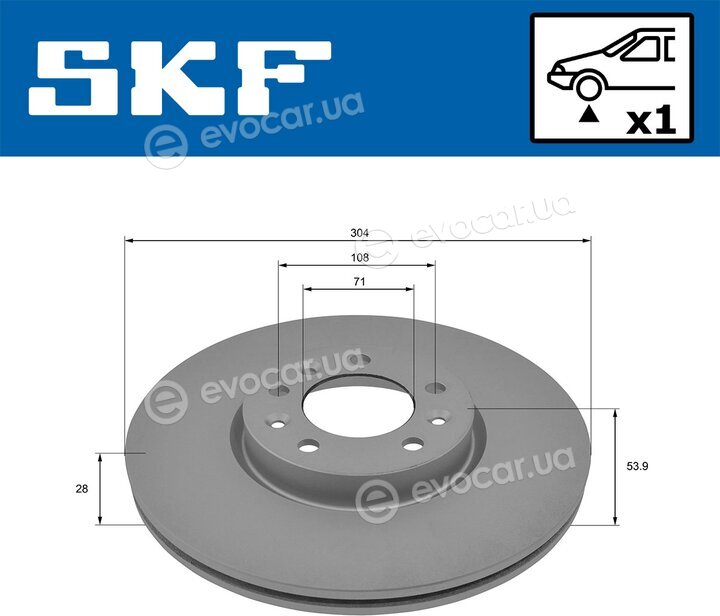 SKF VKBD 81299 V1