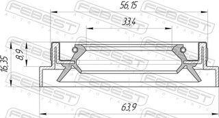 Febest 95HBS-35560916X