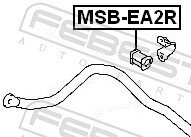 Febest MSB-EA2R