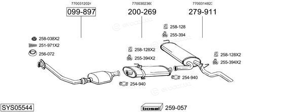 Bosal SYS05544