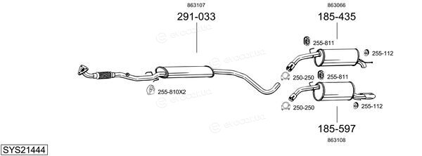 Bosal SYS21444