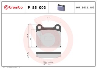Brembo P 85 003