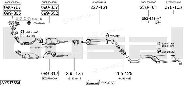 Bosal SYS17664