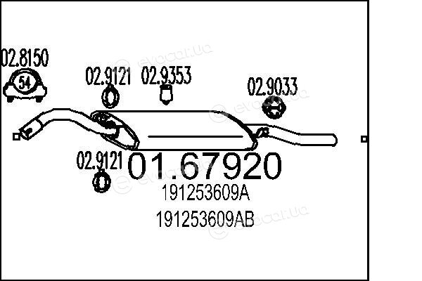 MTS 01.67920