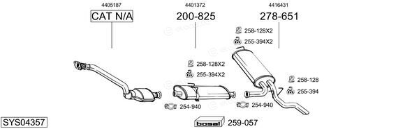 Bosal SYS04357