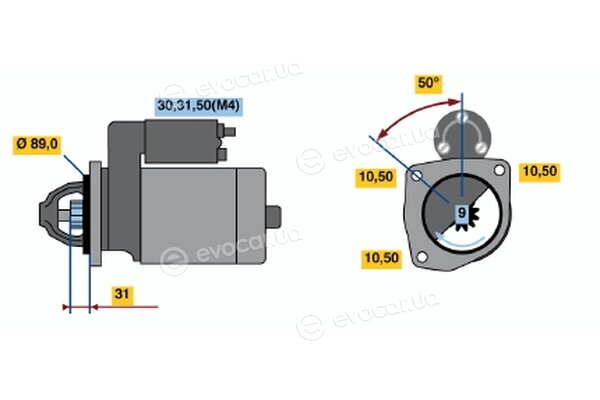 Bosch 0 001 368 008