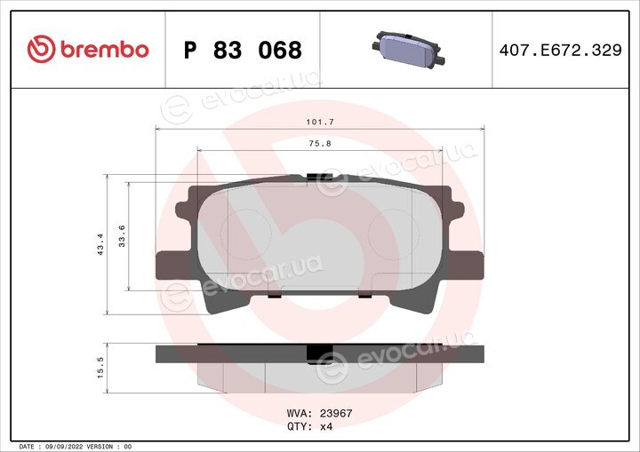 Brembo P 83 068