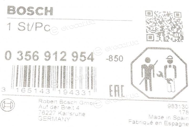 Bosch 0 356 912 954