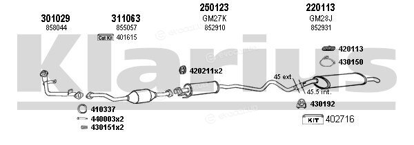 Klarius 390830E