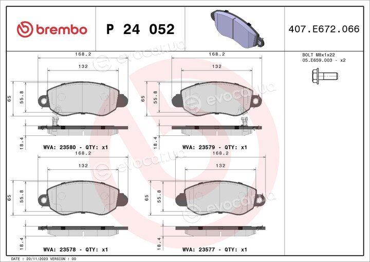 Brembo P 24 052