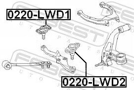 Febest 0220-LWD2
