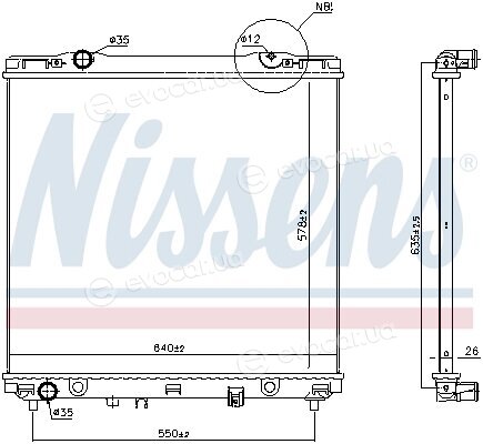 Nissens 666226