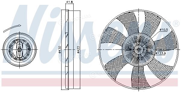 Nissens 86221