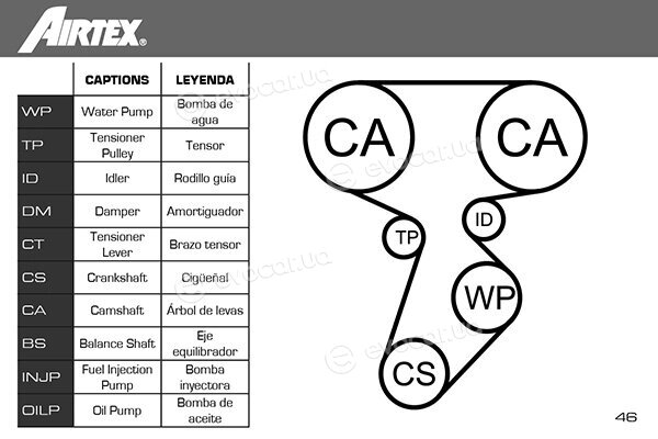 Airtex WPK-715601