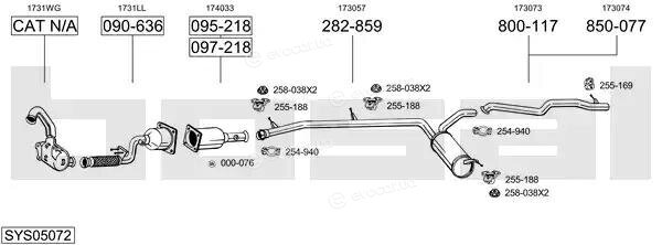 Bosal SYS05072