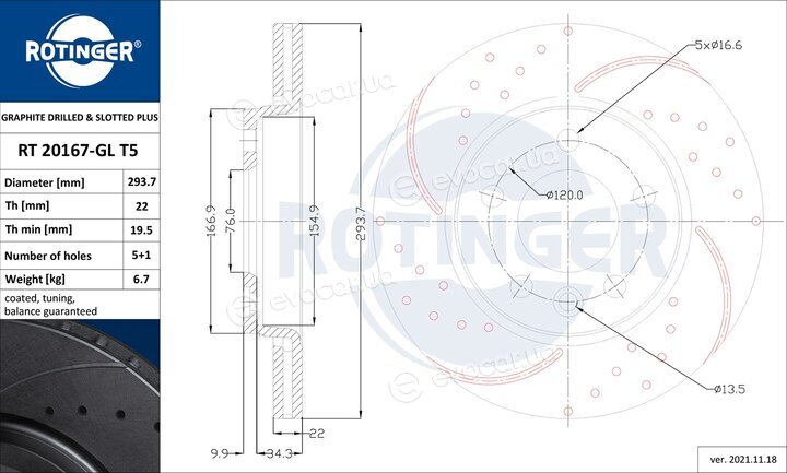 Rotinger RT 20167-GL T5