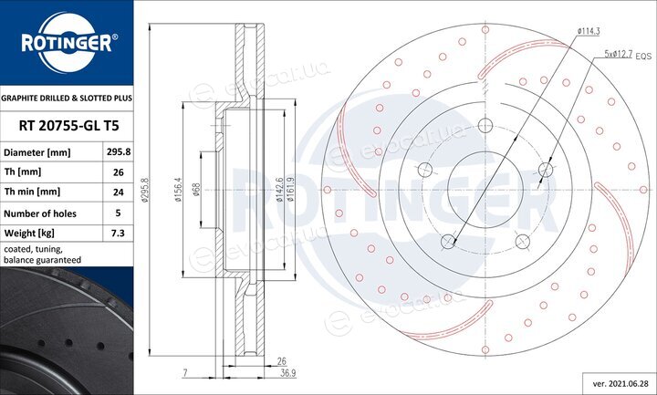 Rotinger RT 20755-GL T5