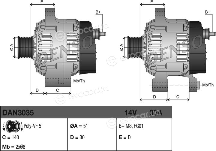 Denso DAN3035