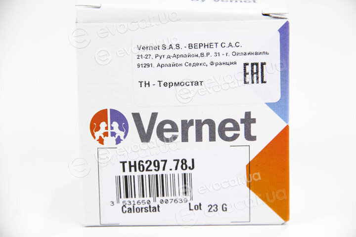 Vernet / Calorstat TH6297.78J