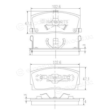 Nipparts J3606006