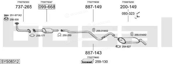 Bosal SYS08312