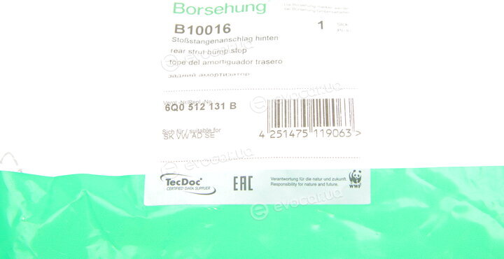 Borsehung B10016