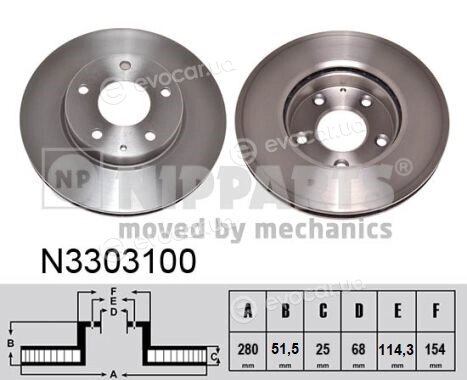 Nipparts N3303100