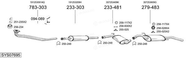 Bosal SYS07695