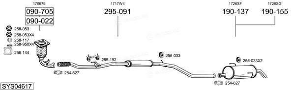 Bosal SYS04617