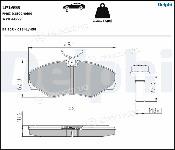 Delphi LP1695