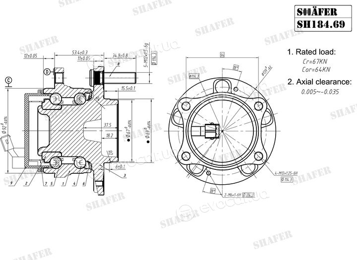Shafer SH184.69