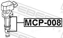 Febest MCP-008