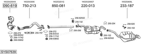 Bosal SYS07639