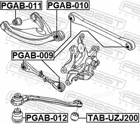 Febest PGAB-009