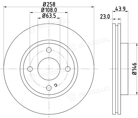 Hella Pagid 8DD 355 128-911