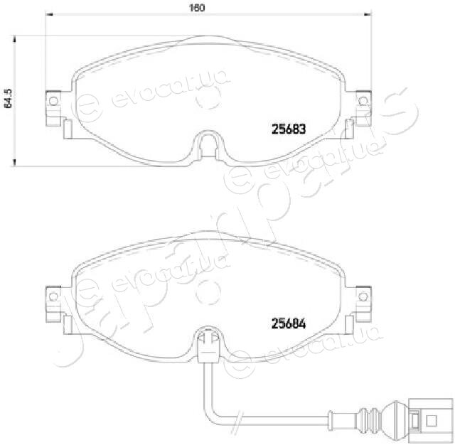 Japanparts PA-0907AF