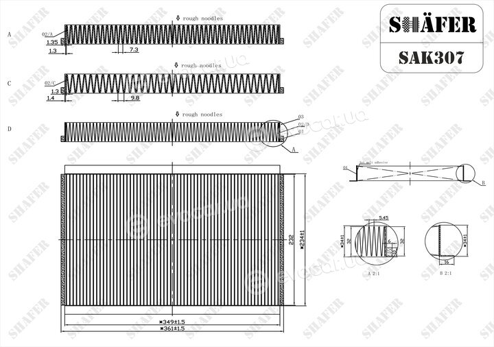 Shafer SAK307