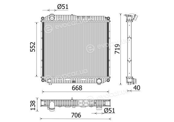Mahle CR 2608 000P
