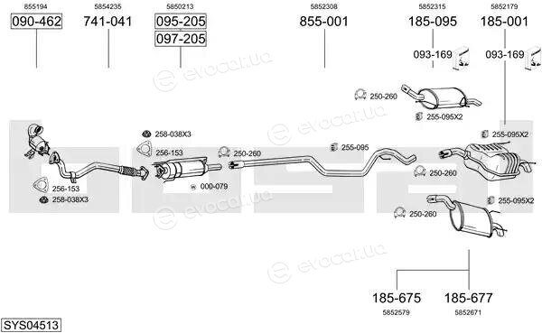 Bosal SYS04513