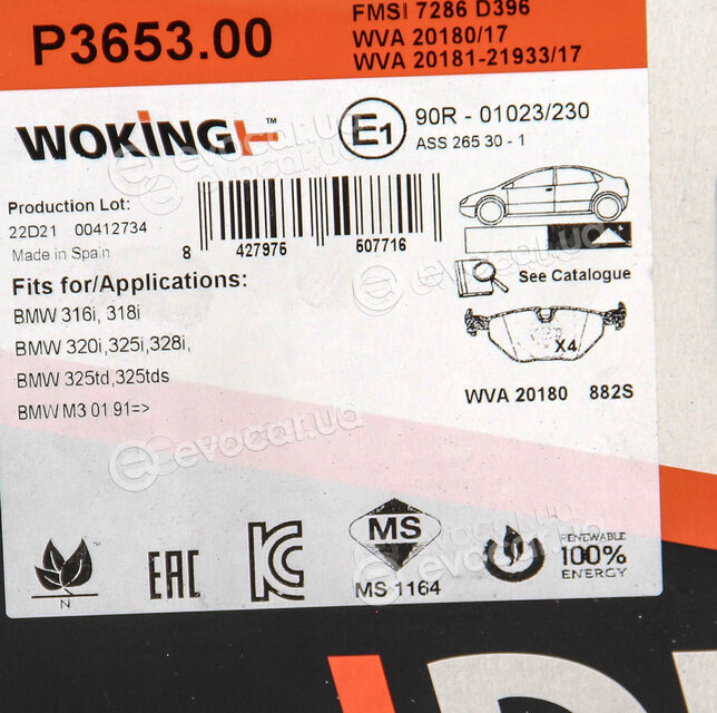 Woking P3653.00