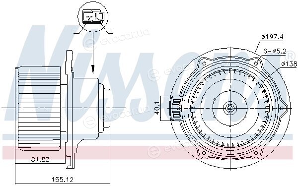 Nissens 87570